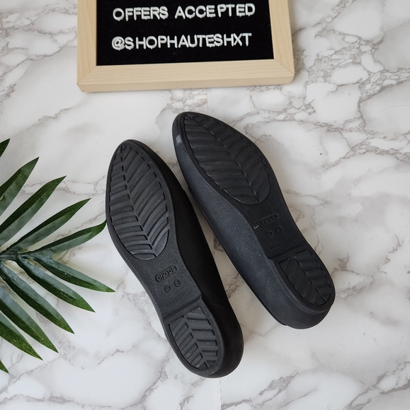 Crocs Black Eve Ballet Flats - Picture 7 of 8